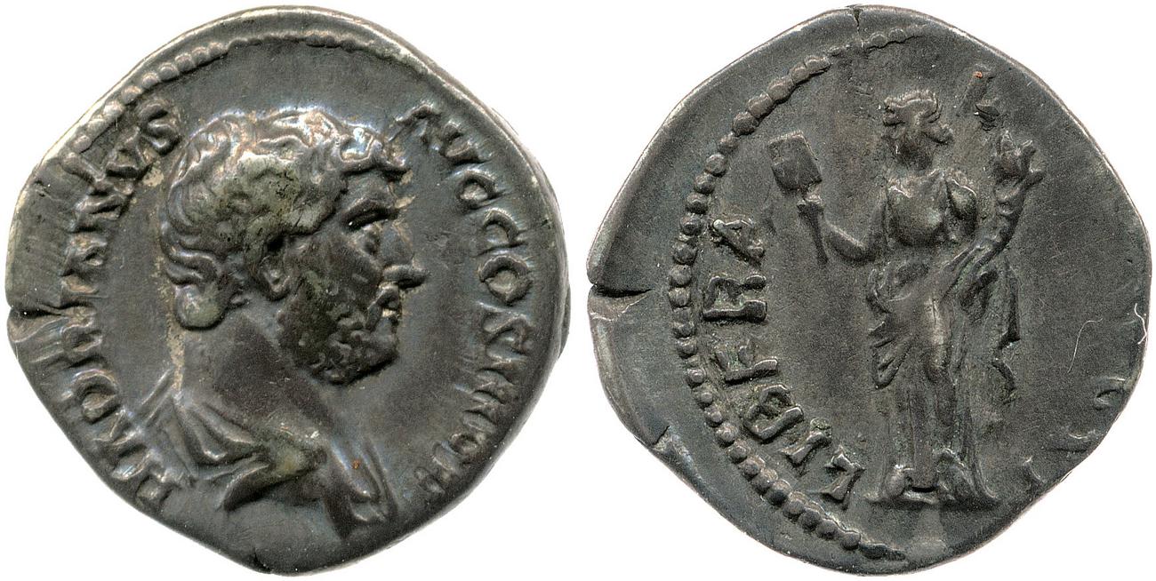 аверс RIC II, Part 3 (second edition) Hadrian 2021
