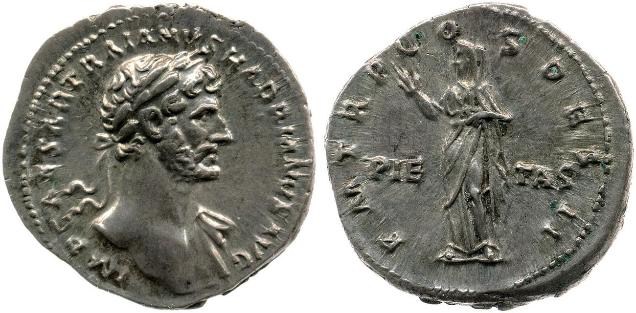 RIC II, Part 3 (second edition) Hadrian 90, аверс, bm