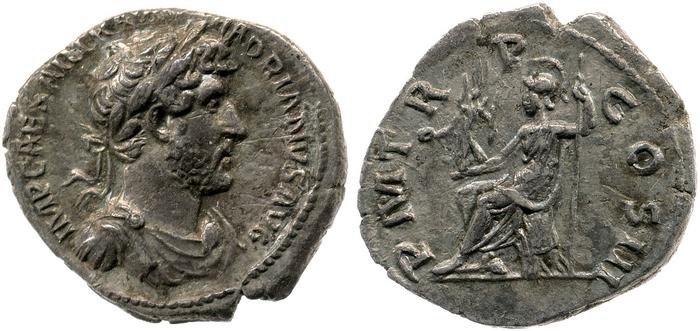 реверс RIC II, Part 3 (second edition) Hadrian 546
