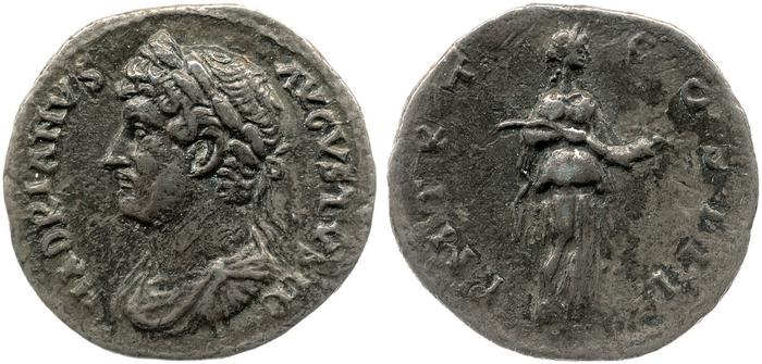 реверс RIC II, Part 3 (second edition) Hadrian 3109