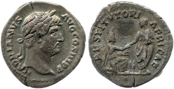 реверс RIC II, Part 3 (second edition) Hadrian 1569