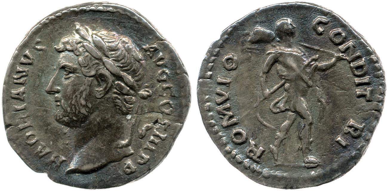 аверс RIC II, Part 3 (second edition) Hadrian 1425
