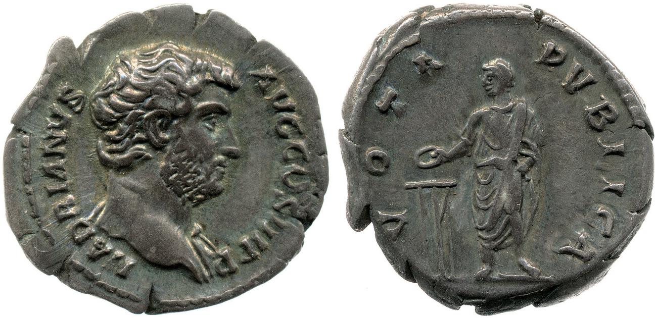 RIC II, Part 3 (second edition) Hadrian 2236, аверс, bm