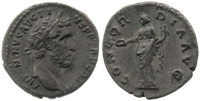 RIC III Antoninus Pius 66, реверс, bm
