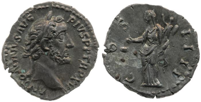 реверс RIC III Antoninus Pius 203