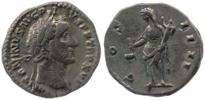RIC III Antoninus Pius 219, реверс, bm