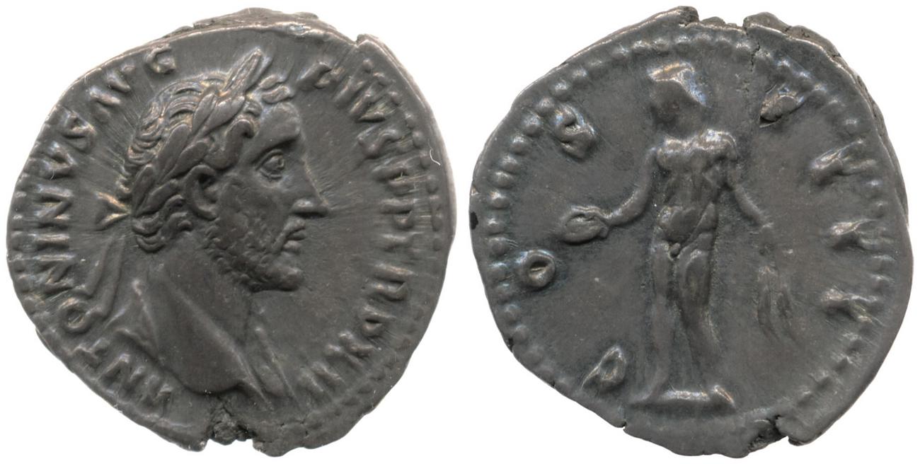 RIC III Antoninus Pius 180, аверс, bm