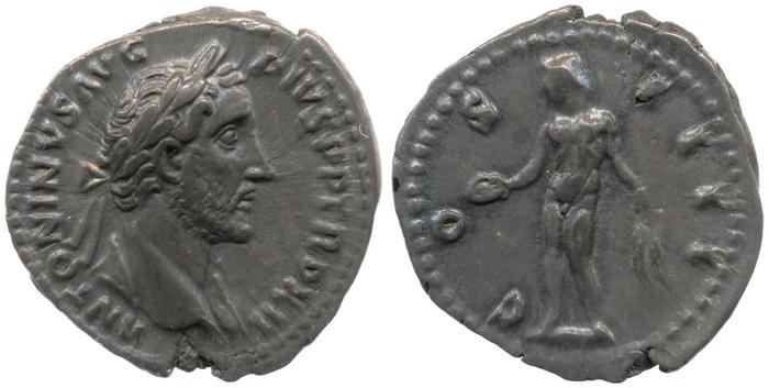RIC III Antoninus Pius 180, реверс, bm