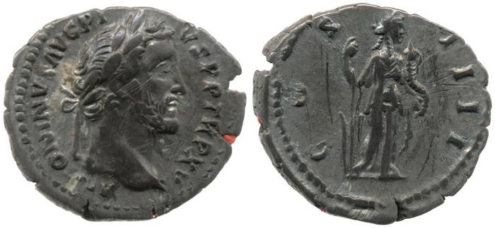 RIC III Antoninus Pius 205, реверс, bm