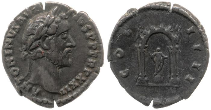 реверс RIC III Antoninus Pius 285