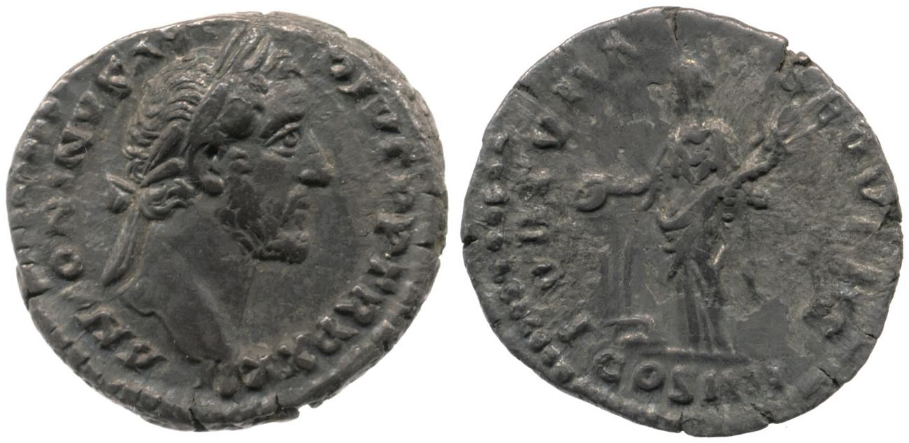 RIC III Antoninus Pius 286a, аверс, bm