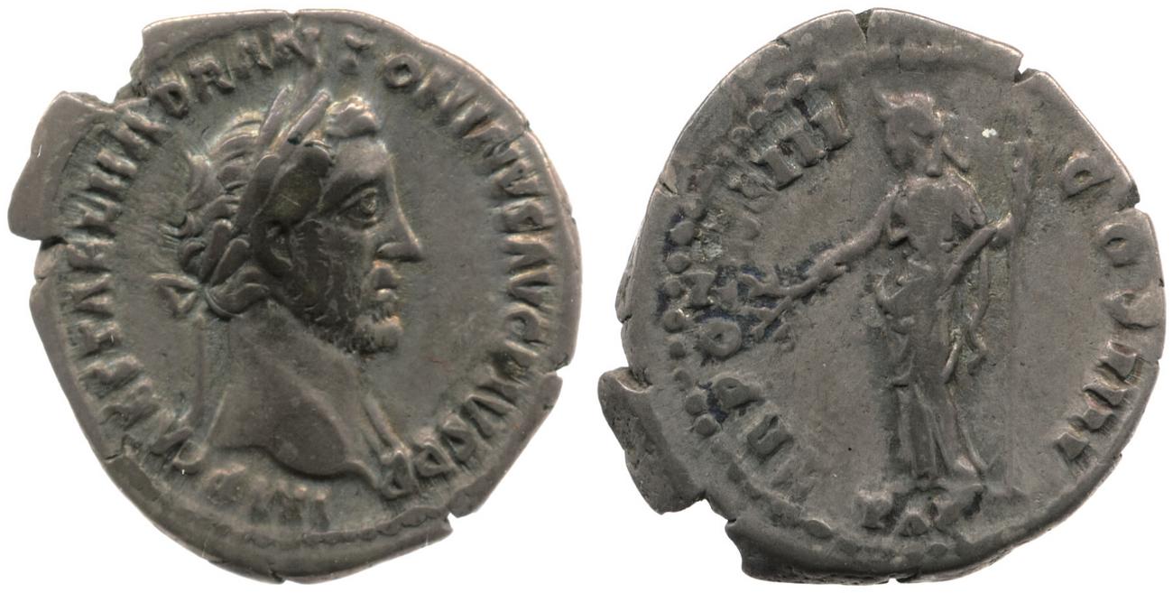 RIC III Antoninus Pius 200c, аверс, bm