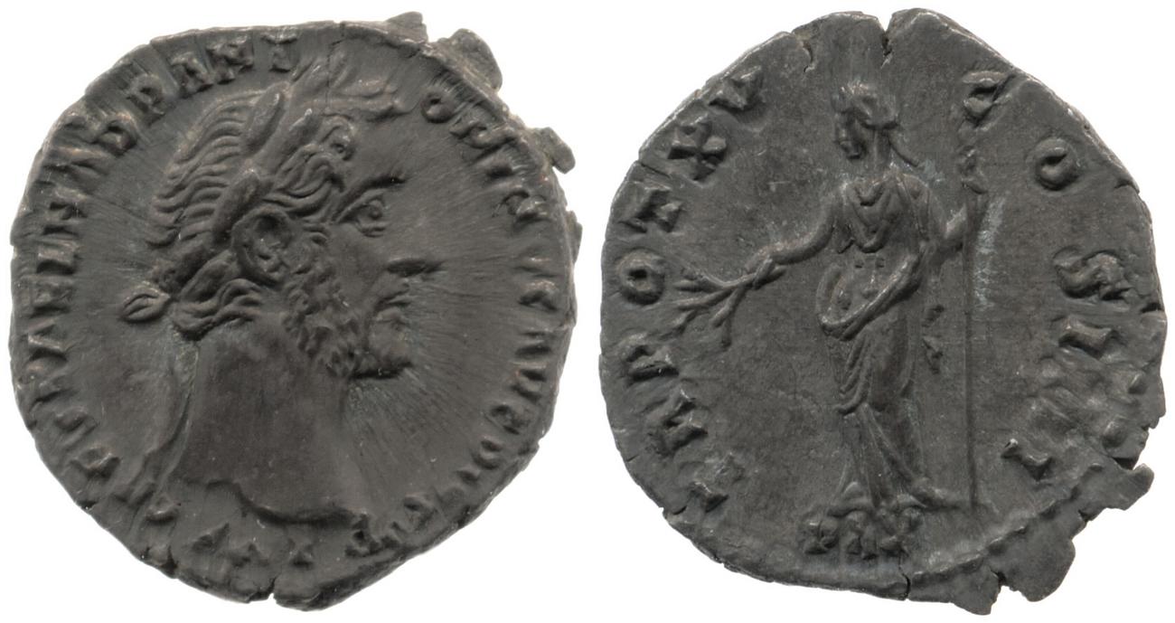 RIC III Antoninus Pius 216A, аверс, bm