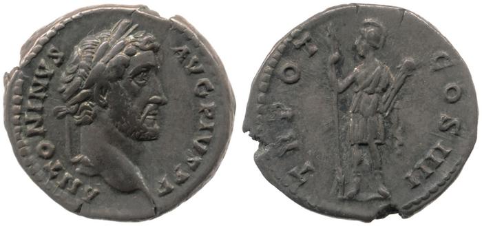 реверс RIC III Antoninus Pius 154