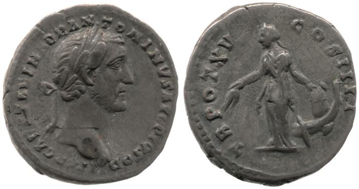 RIC III Antoninus Pius 210, реверс, bm