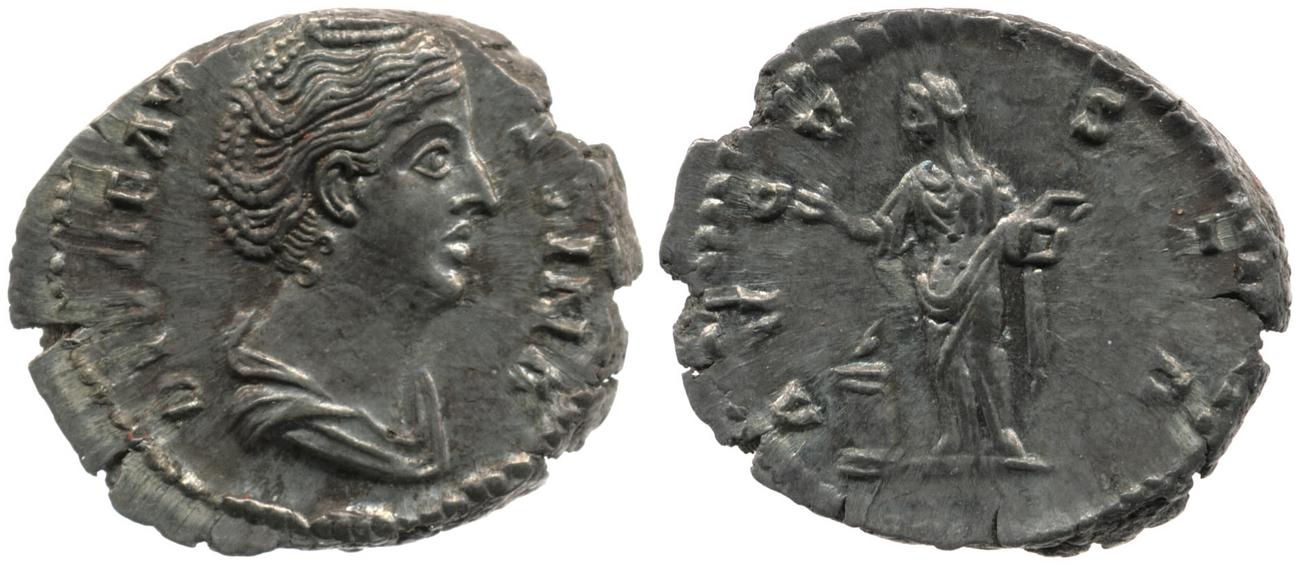 RIC III Antoninus Pius 373, аверс, bm