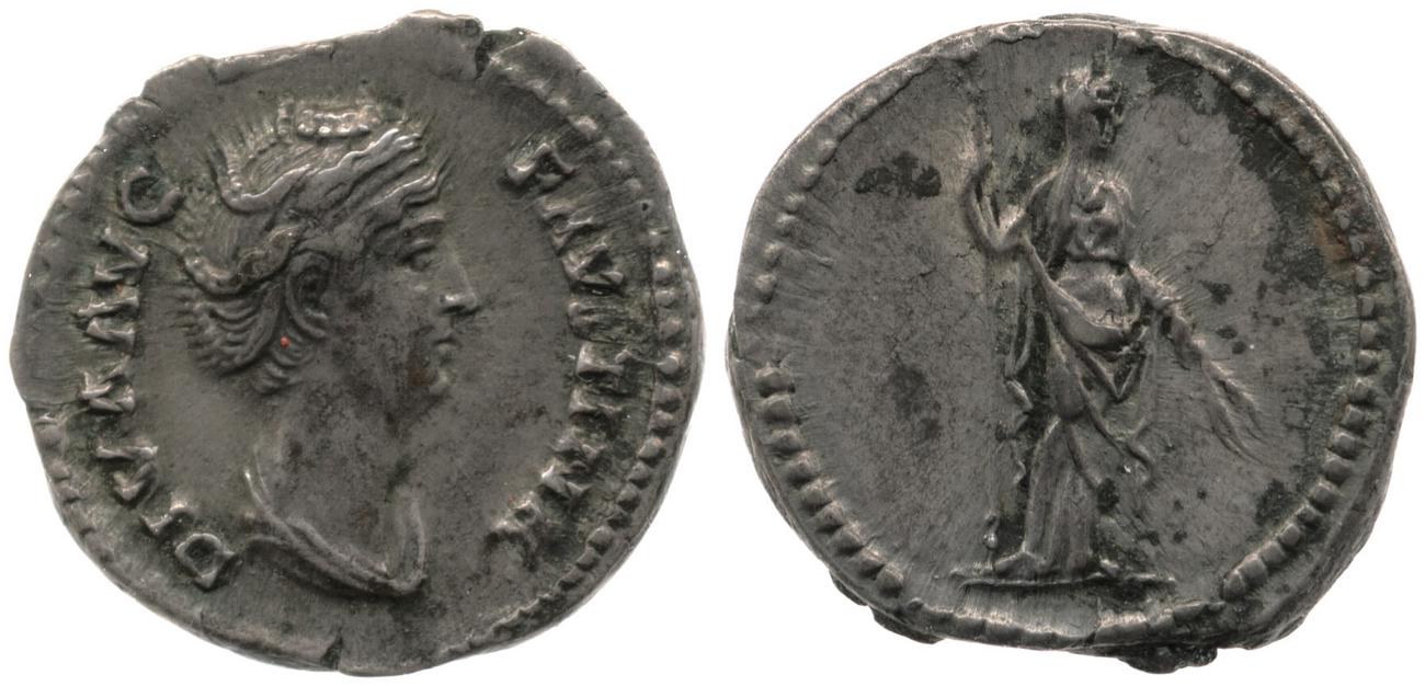 RIC III Antoninus Pius 404B, аверс, bm