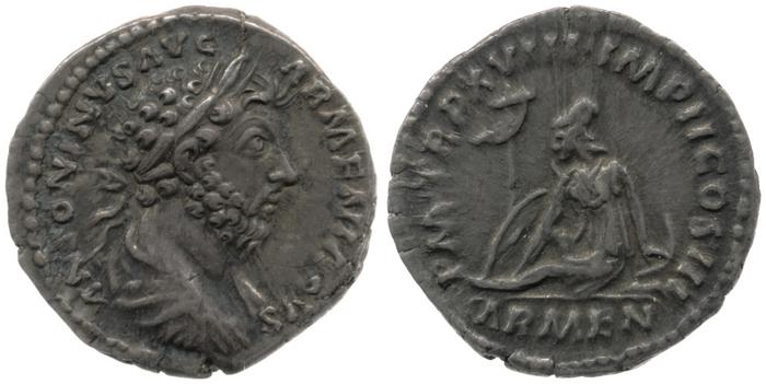 реверс RIC III Marcus Aurelius 82A
