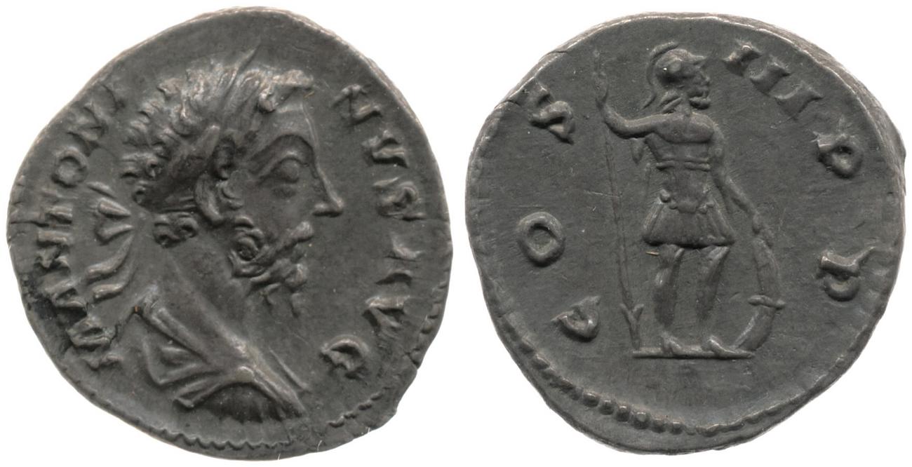 аверс RIC III Marcus Aurelius 419