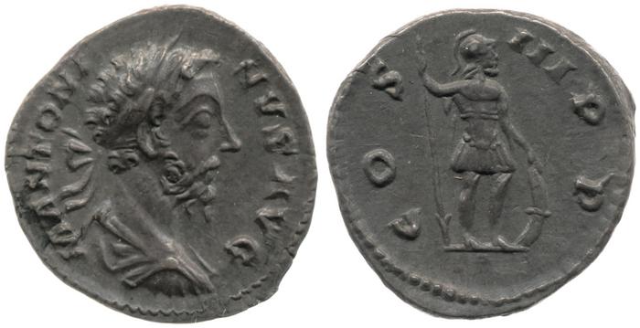 реверс RIC III Marcus Aurelius 419