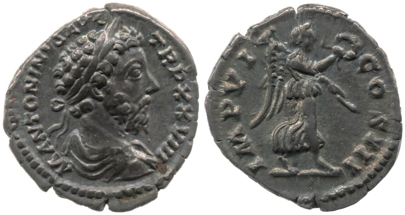 RIC III Marcus Aurelius 288, аверс, bm