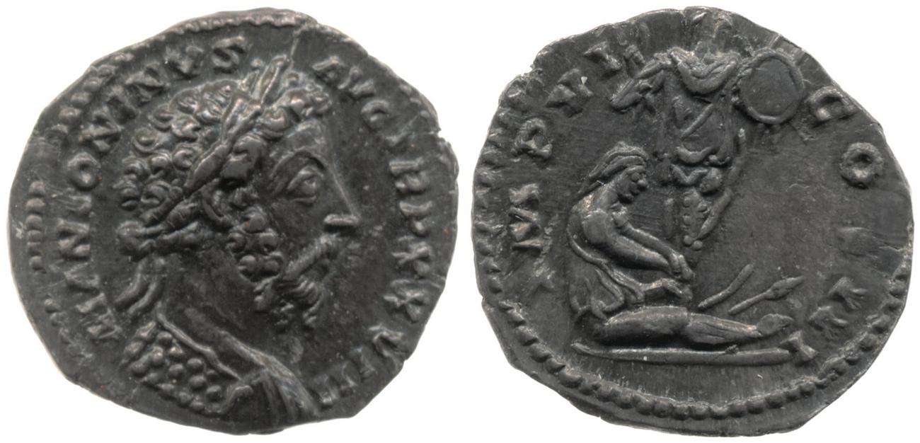 RIC III Marcus Aurelius 291, аверс, bm