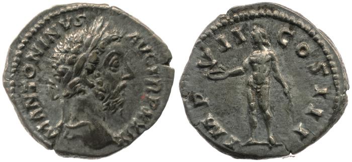 RIC III Marcus Aurelius 311, реверс, bm