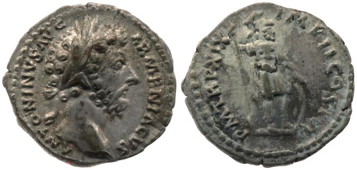 реверс RIC III Marcus Aurelius 124