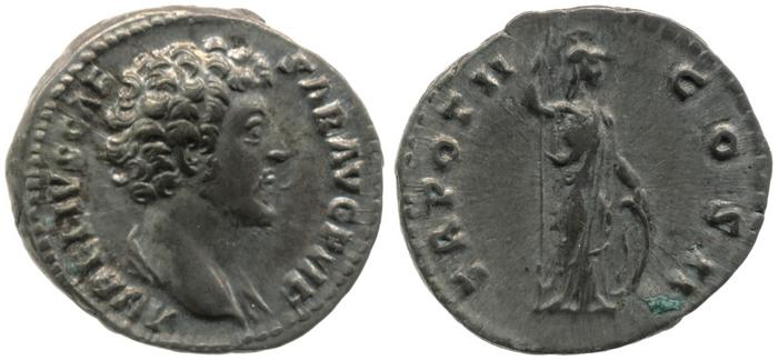 RIC III Antoninus Pius 438B, реверс, bm
