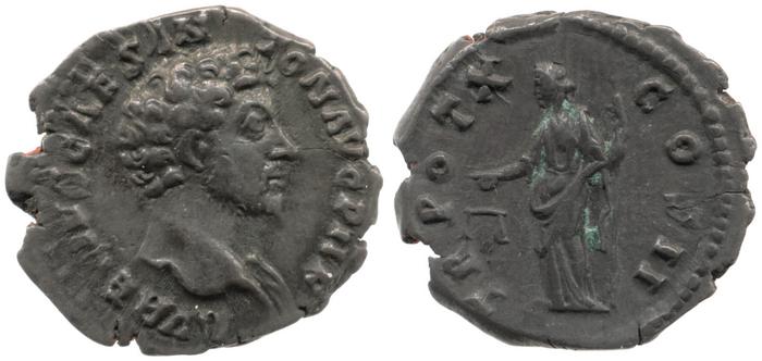 RIC III Antoninus Pius 466A, реверс, bm