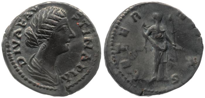 реверс RIC III Marcus Aurelius 739
