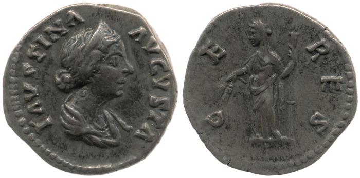 реверс RIC III Marcus Aurelius 668