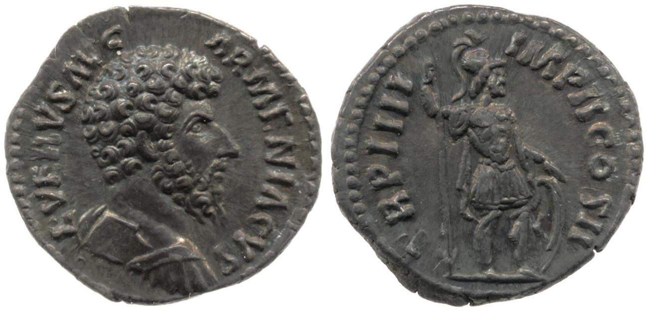 аверс RIC III Marcus Aurelius 514