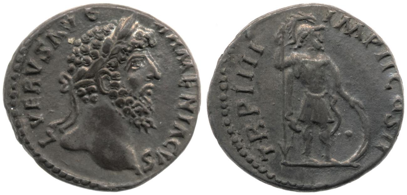 аверс RIC III Marcus Aurelius 516