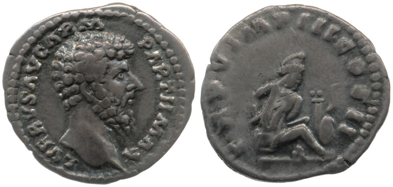 RIC III Marcus Aurelius 548, аверс, bm