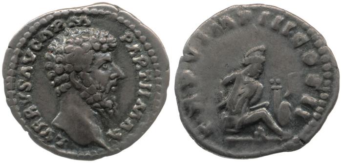 RIC III Marcus Aurelius 548, реверс, bm