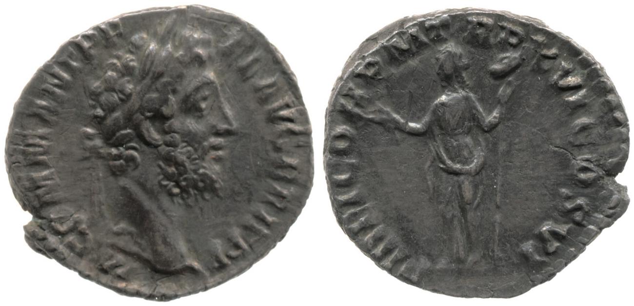 RIC III Commodus 220, аверс, bm