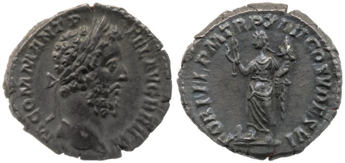 RIC III Commodus 186, реверс, bm