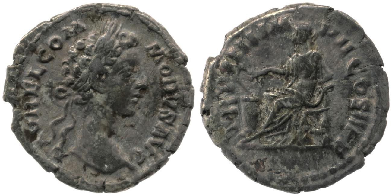 аверс RIC III Marcus Aurelius 657