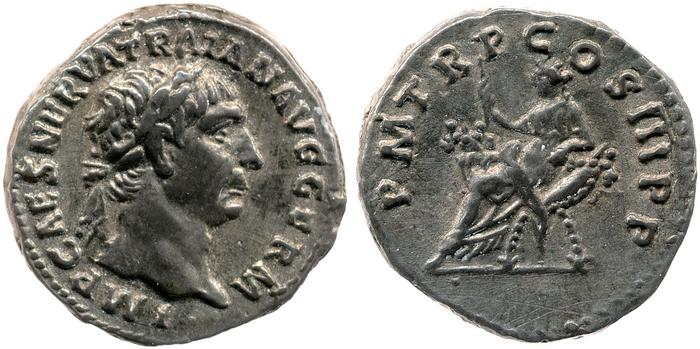 RIC II Trajan 32, реверс, bm