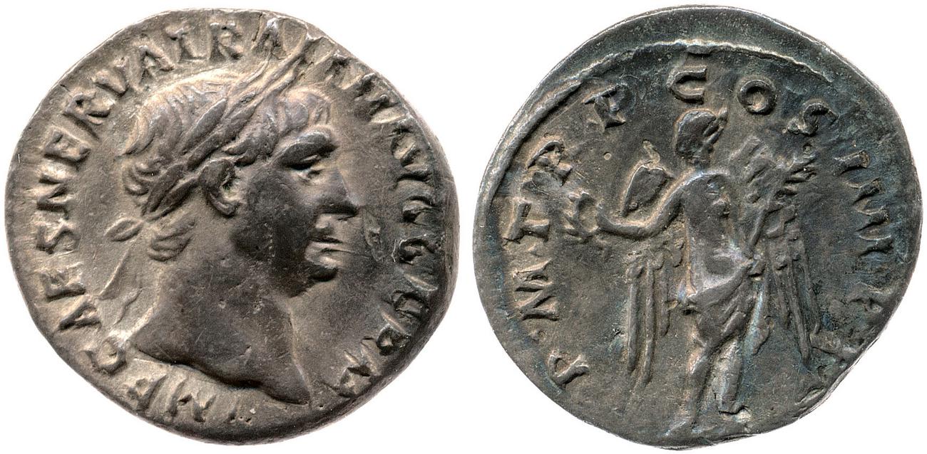 аверс RIC II Trajan 58
