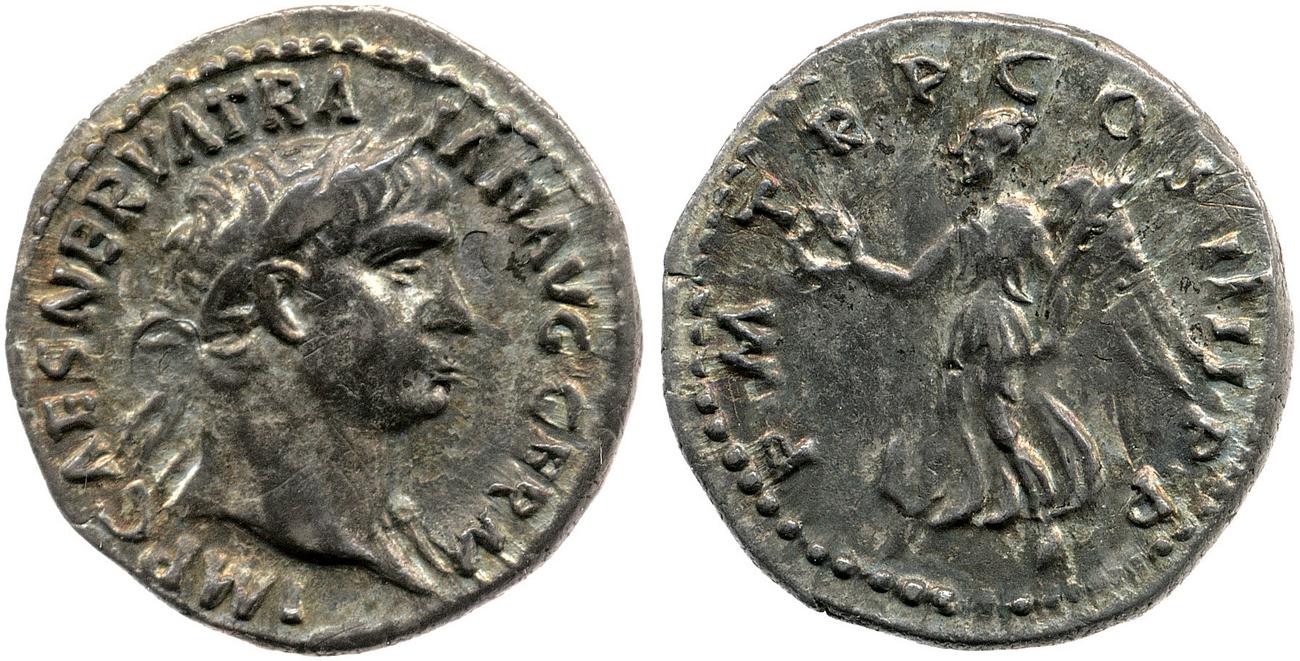 аверс RIC II Trajan 60
