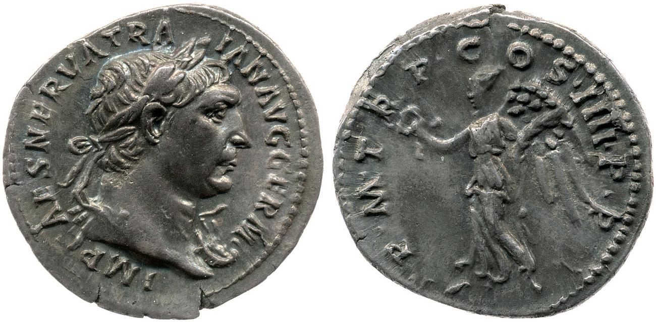 RIC II Trajan 60, аверс, bm