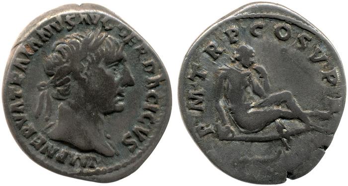 RIC II Trajan 89, реверс, bm