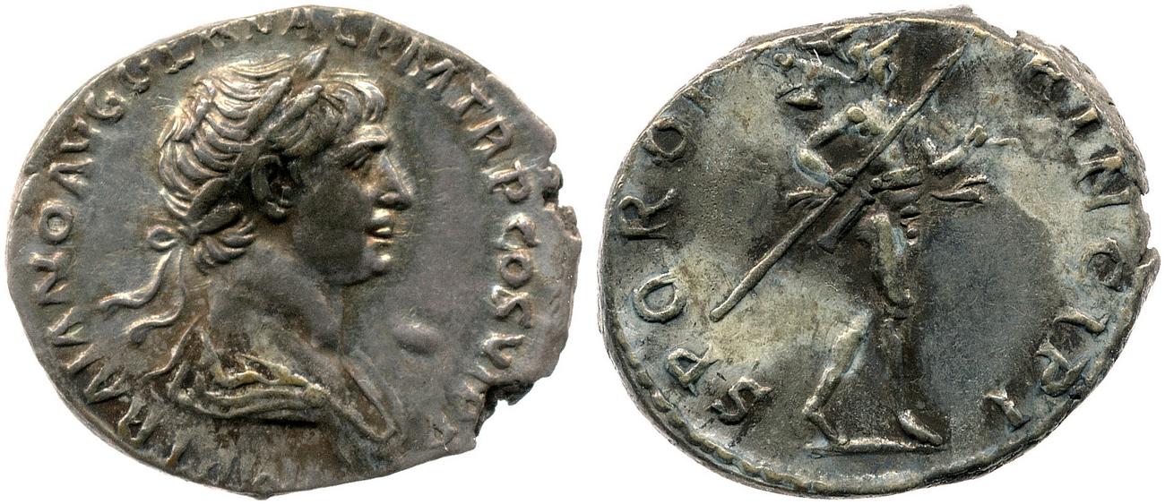 RIC II Trajan 269, аверс, bm
