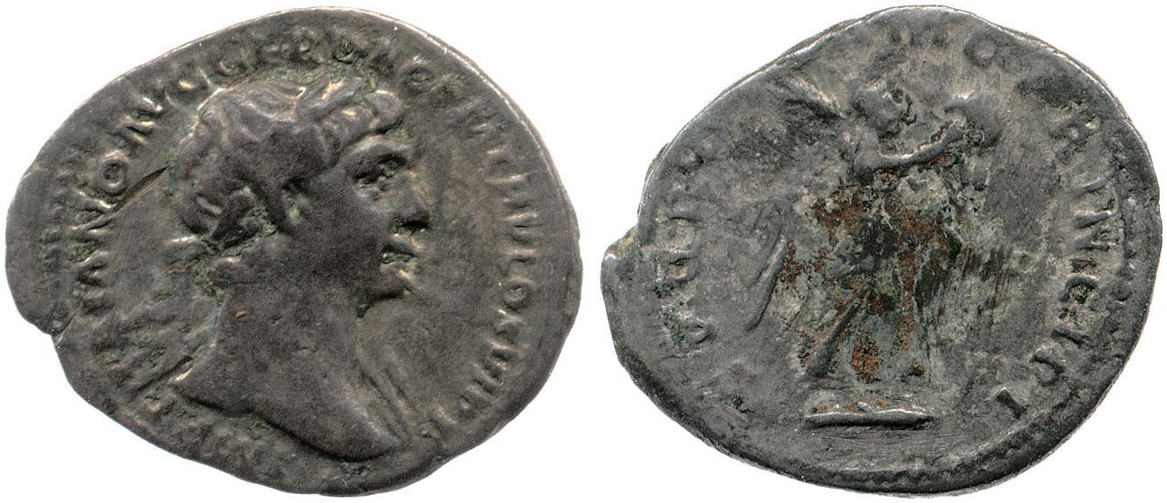 RIC II Trajan 281, аверс, bm