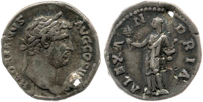 реверс RIC II, Part 3 (second edition) Hadrian 1501