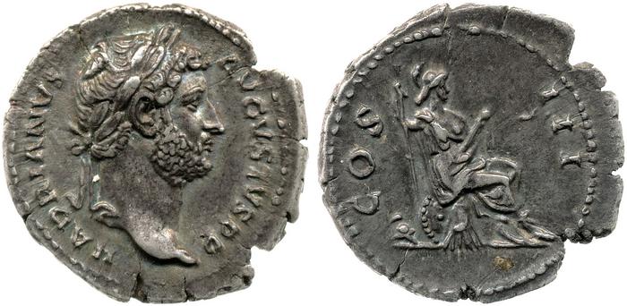 RIC II, Part 3 (second edition) Hadrian 919, реверс, bm