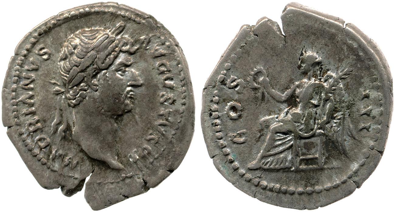 RIC II, Part 3 (second edition) Hadrian 916, аверс, bm