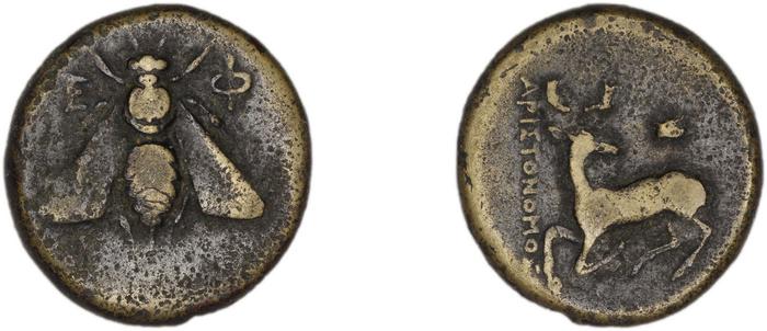 Ephesus Kinns and Holt 2023 Period II, AE VIII, реверс, bm